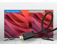 UGREEN Kabel DisplayPort do DisplayPort DP102 4K 3D 1.5m czarny - 1489039 - zdjęcie 3